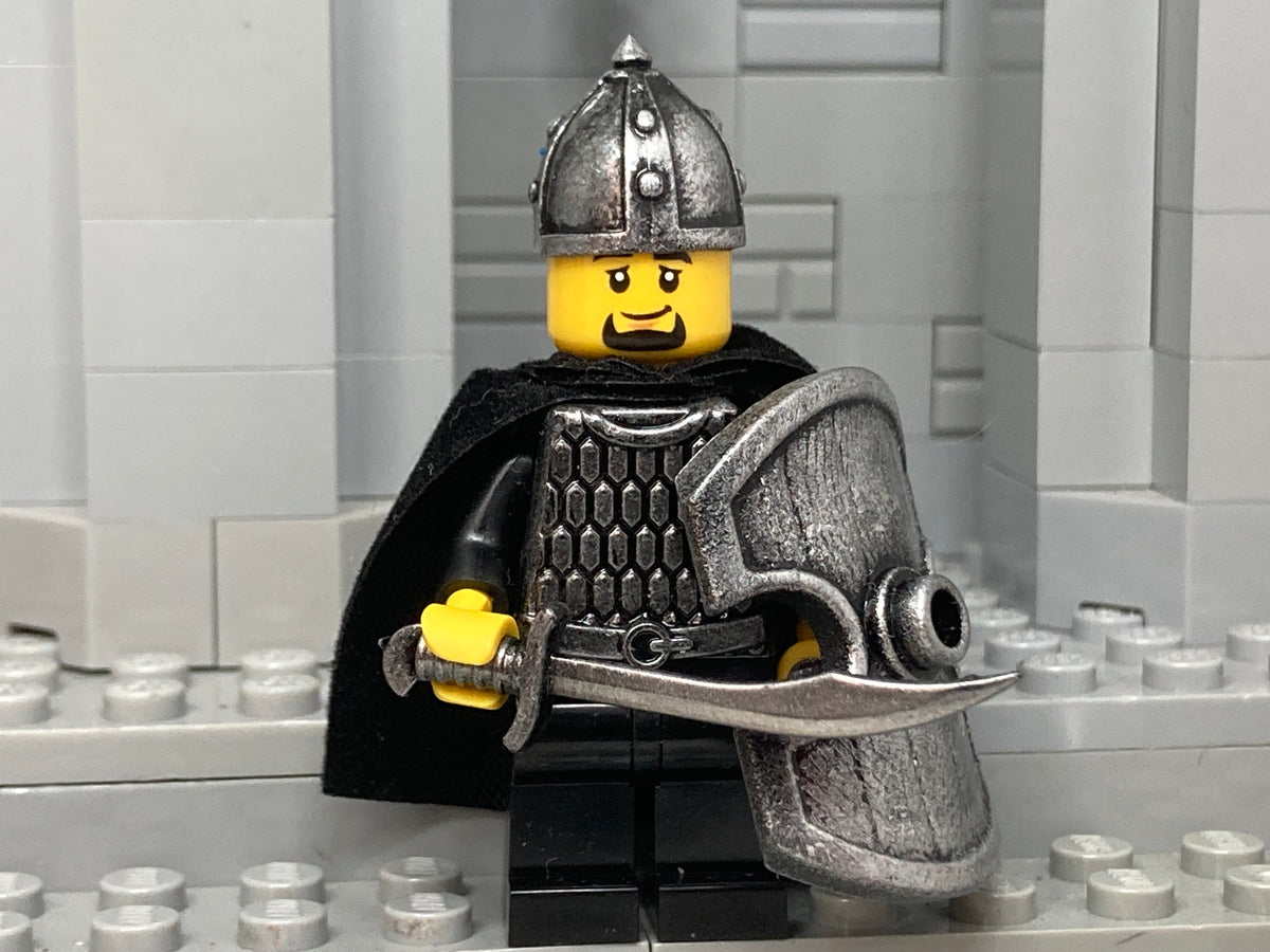 Arabian Knight Warrior w/Custom Lamellar Armor + Scimitar! (in