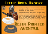 Resin Printed Aventail