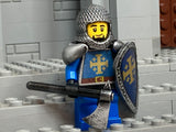 Holy Sepulchre Knight w/Chainmail Coif & Kite Shield + Brickforge Pauldrons!