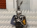 Tournament Knight w/NEW Custom Frogmouth Helm & Griffin Figurine! (REQUIRES GLUE)