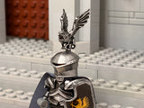 Tournament Knight w/NEW Custom Frogmouth Helm & Griffin Figurine! (REQUIRES GLUE)