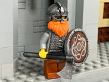 Viking King w/Custom Shield, Torso, & Sword! (in Oxidized Iron)