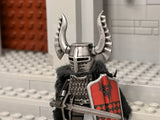 Bat Lord w/NEW Custom Helm, Pavise Shield, Lamellar Armor + Dragon Sword!
