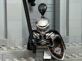 Tournament Knight w/NEW Custom Frogmouth Helm, Plume, & Jousting Shield #3