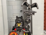 Roman Standard Bearer w/custom Eagle & More! (In Oxidized Iron)