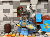 Heavy Cavalry Holy Sepulchre Crusader w/Trusty Steed! (In Oxidized Iron)