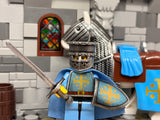 Heavy Cavalry Holy Sepulchre Crusader w/Trusty Steed! (In Oxidized Iron)