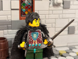 Kraken Warrior w/Custom Swordbreaker and Brickarms rapier! (in Oxidized Iron)
