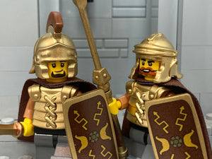 Custom Roman Centurion and Legionary (In Metallic GOLD)