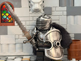 Custom Dark Warlord w/Latest 'Destroyer' Helm & Death Sword! (In Oxidized IRON)