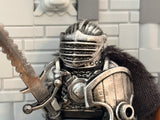 Custom Dark Warlord w/Latest 'Destroyer' Helm & Death Sword! (In Oxidized IRON)