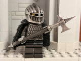 Custom Dark Warlord with Lamellar Armor + Axe! (In Oxidized IRON)