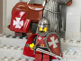 Heavy Cavalry Ibelin Crusader w/Trusty Steed! (In Oxidized Iron)