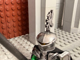 Tournament Knight w/Custom Frogmouth Helm, Dragon Figurine, & Jousting Shield