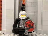 Barbarian Warlord w/Custom Shield!