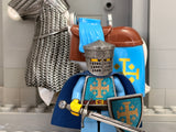 Heavy Cavalry Holy Sepulchre Crusader w/Trusty Steed! (In Oxidized Iron)
