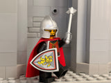 Classic Knight w/Custom Peasant Bricks Helm + Artwork!