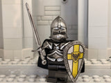 Teutonic Crusader w/Peasant Bricks Crusader Helm + LBA Kite Shield + Sword!
