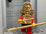 Custom Japanese Samurai Warrior (In 18K Metallic Gold)