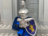 Tournament Knight w/NEW Custom Frogmouth Helm, Plume, & Jousting Shield #2