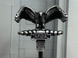 Roman Standard Bearer w/custom Eagle & More! (In Oxidized Iron)