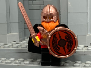 Viking Raider w/Custom Sword and Shield (In Shining Bronze Armor)