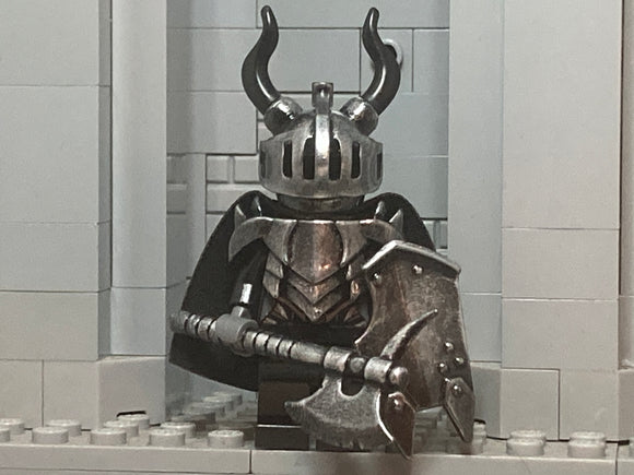 Dark Warlord w/Custom Helm! (In Oxidized IRON)