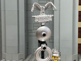 Roman Standard Bearer w/custom Eagle & More! (In Metallic Silver)