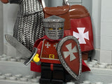 Heavy Cavalry Ibelin Crusader w/Trusty Steed! (In Oxidized Iron)