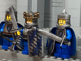 Bavarian King and Guards w/NEW Bavarian Shield Designs! (in Oxidized Iron)