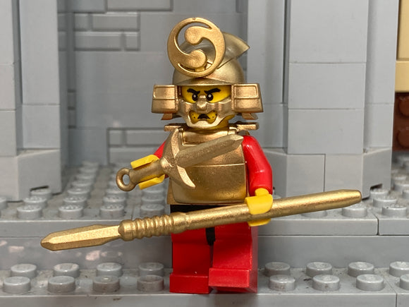 Custom Samurai Warrior! (in Metallic Gold)