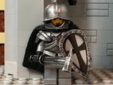 'Winter' Teutonic Knight with Custom Kettle Helm & Kite Shield!