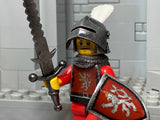 Bohemian Knight with Custom Loong Brick Sallet & LBA Shield and Zweihander!