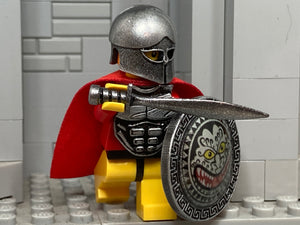 Greek Hoplite Warrior w/Custom Corinthian Helm, Shield, Cuirass, & Kopis!