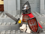 Serbian Knight w/NEW Designs and Bascinet! (in Oxidized Iron)