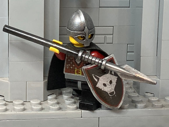 Wolfpack Raider w/Custom Torso & Shield Design (In Oxidized Iron)