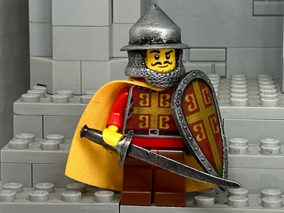 Custom Byzantine Foot Soldier w/ NEW PARAMERION Sword and Designs!
