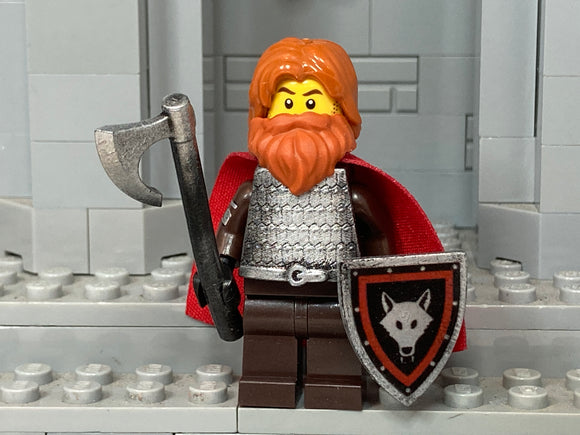 Wolfpack Raider w/Custom Armor + Shield Design (In Oxidized Iron)