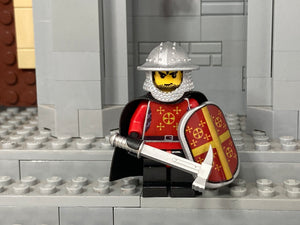 Latin Empire Crusader w/Kettle Helm and Custom NEW Pavise Shield!