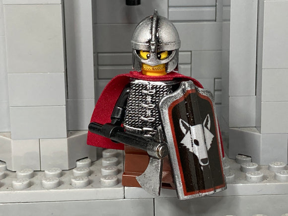 Wolfpack Raider w/Custom Pavise Shield & Hauberk! (in IRON)