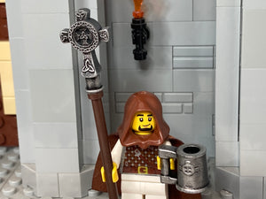 Merry Monk w/NEW Custom Revised Celtic Cross & Stein!