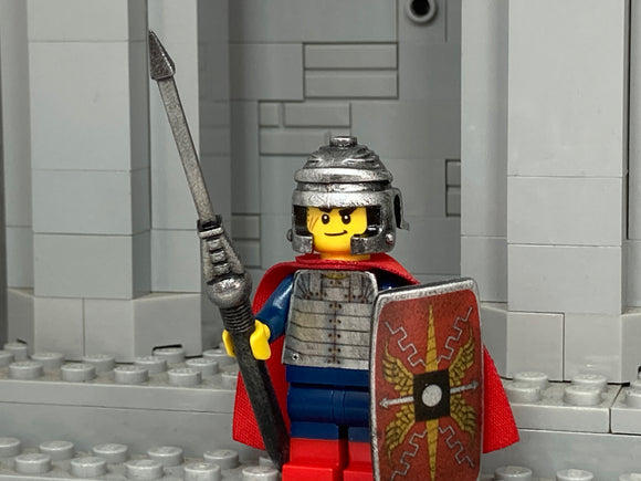 Custom Roman Legionary w/NEW Custom Pilum! (In Oxidized Iron)