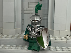 Tournament Knight w/NEW Custom Frogmouth Helm, Plume, & Jousting Shield