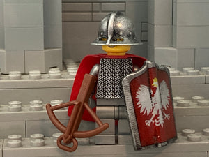 Polish Crossbowman w/NEW Chainmail and enlarged Pavise Shield!