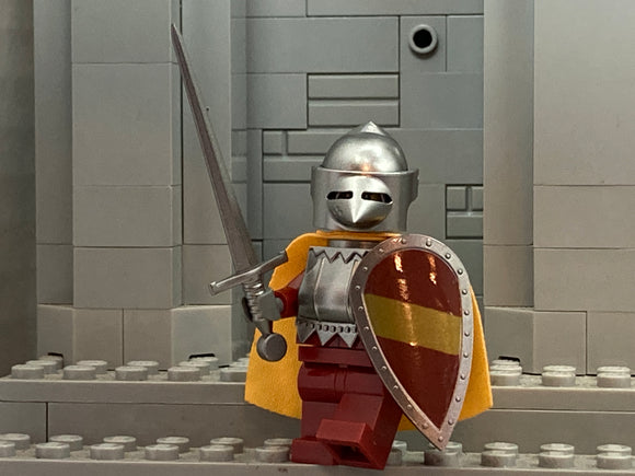 Classic Knight w/LBA Bascinet, Armor, Long Sword and NEW Kite Shield!