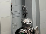 Tournament Knight w/NEW Custom Frogmouth Helm, Dragon Figurine, & Jousting Shield