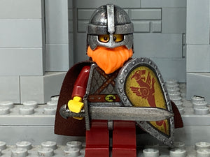 Norman Warrior w/Custom Torso & Kite Shield! (in Oxidized Iron)