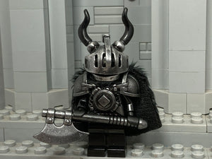 Dark Warlord w/Custom Helm! (In Oxidized IRON)
