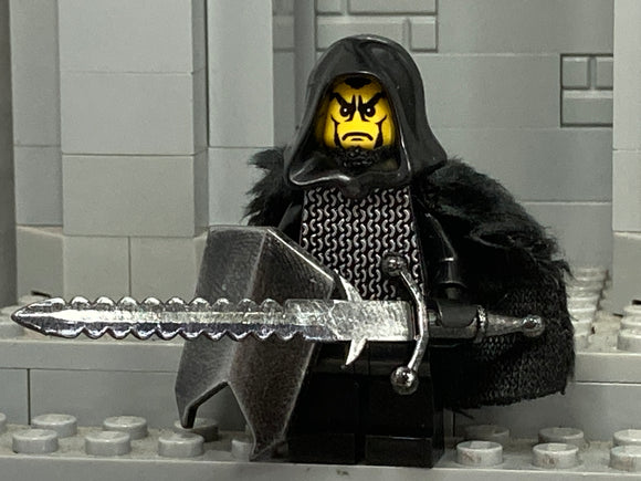 Custom Warlord Warrior w/Custom Chainmail + Zweihander Sword!