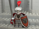 Tournament Knight w/NEW Custom Frogmouth Helm, & Plume